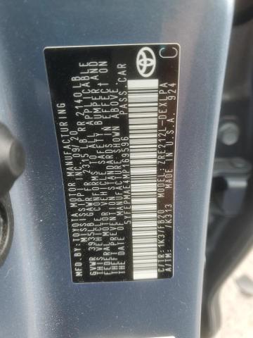 2021 TOYOTA COROLLA LE #3286811215