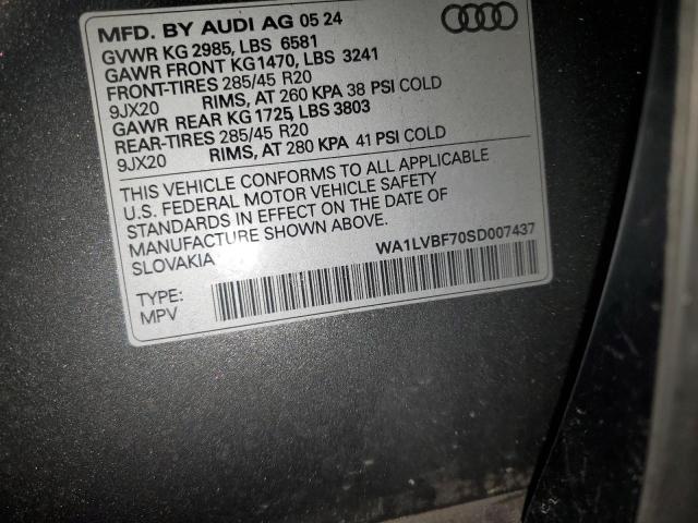 2025 AUDI Q7 PREMIUM #3268476760