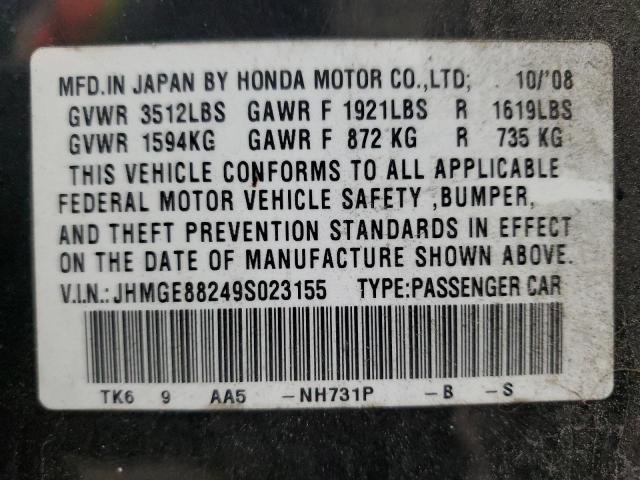 2009 HONDA FIT #3303803431