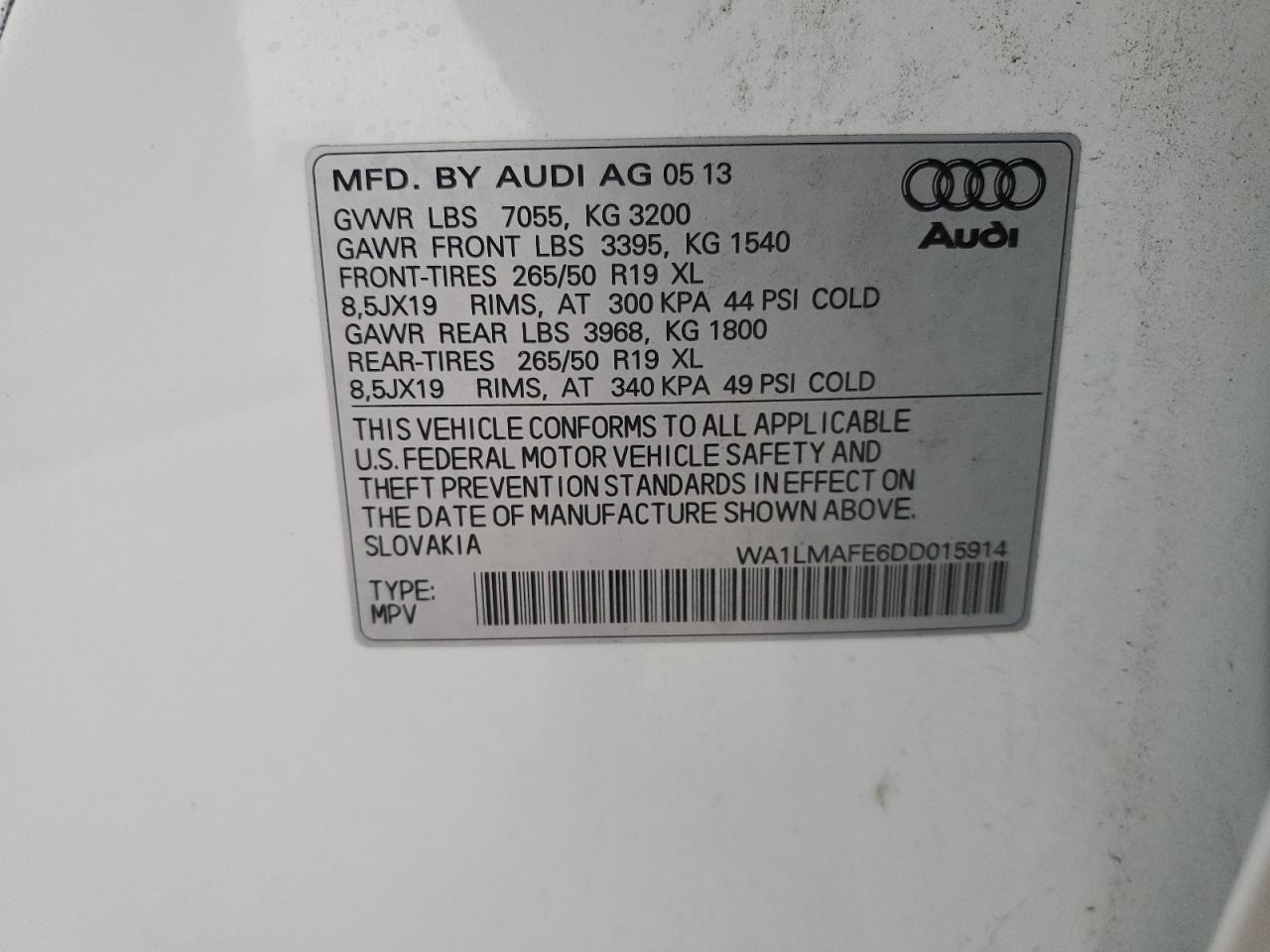 AUDI Q7 PREMIUM PLUS