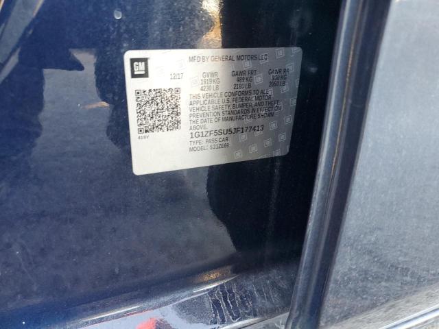 2018 CHEVROLET MALIBU HYB 1G1ZF5SU5JF177413