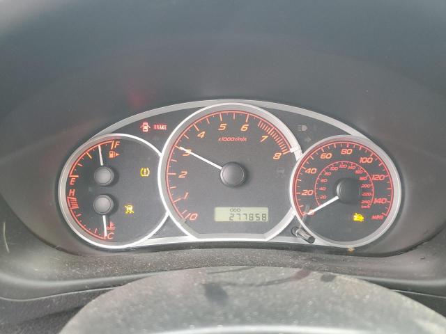 2009 SUBARU IMPREZA WR #3293515409