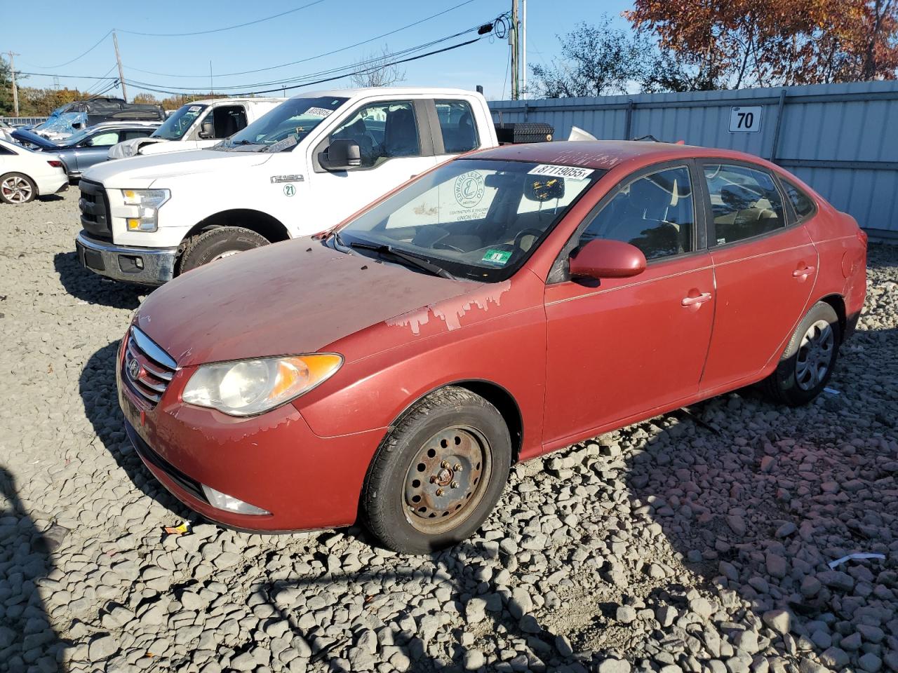 Lot #3269839683 2010 HYUNDAI ELANTRA BL