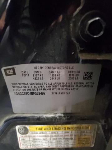 2011 BUICK LACROSSE C - 1G4GC5EC4BF332492