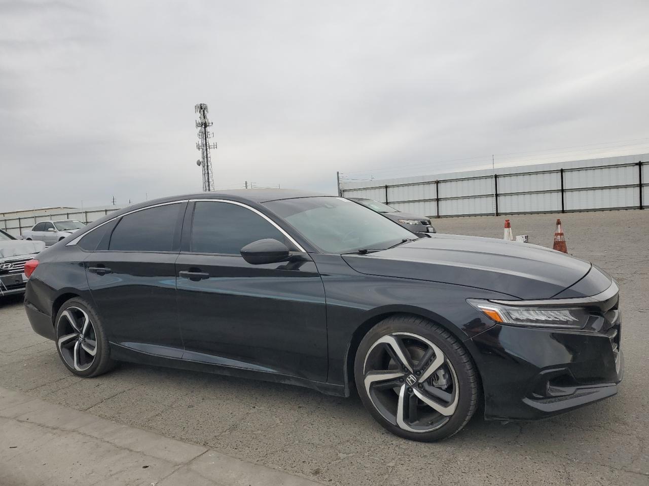 Lot #3312734187 2021 HONDA ACCORD SPORT