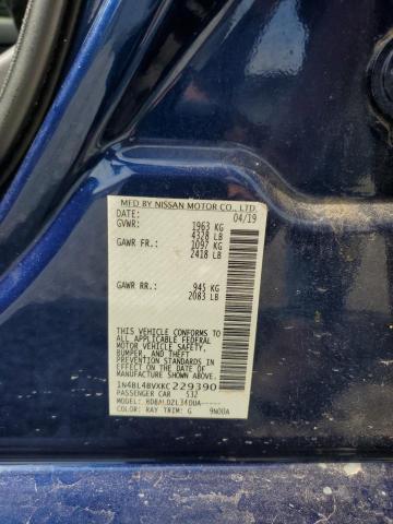 2019 NISSAN ALTIMA S - 1N4BL4BVXKC229390