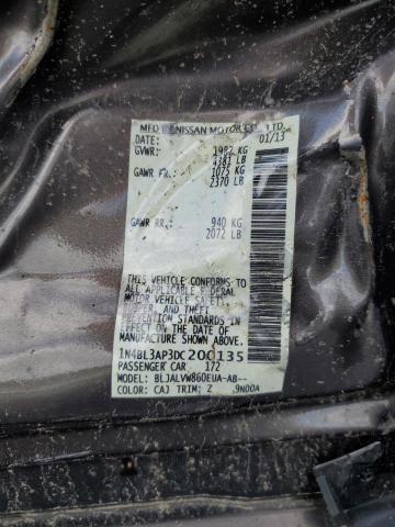 2013 NISSAN ALTIMA 3.5 #3281402008