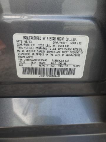 2014 INFINITI Q50 BASE - JN1BV7AR0EM680405