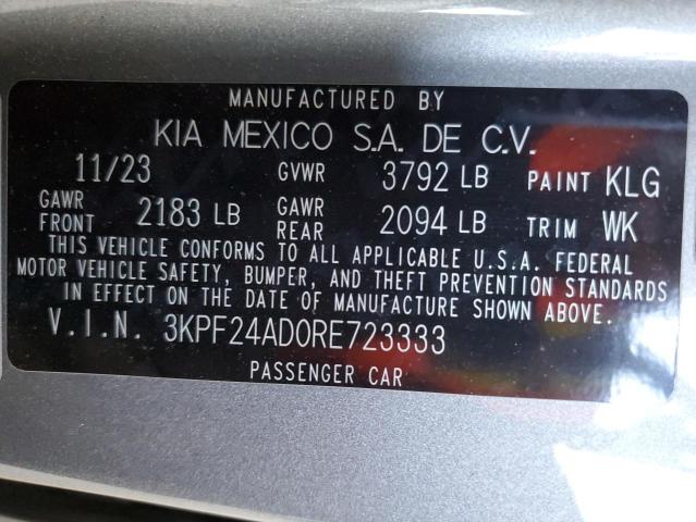 2024 KIA FORTE LX #3302810893