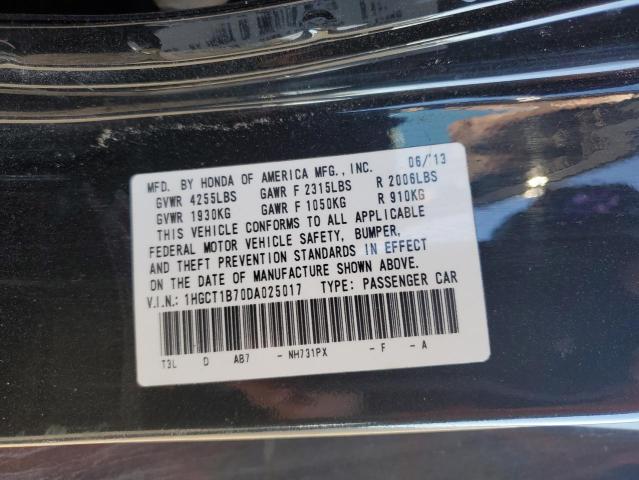 2013 HONDA ACCORD EX #3279648927