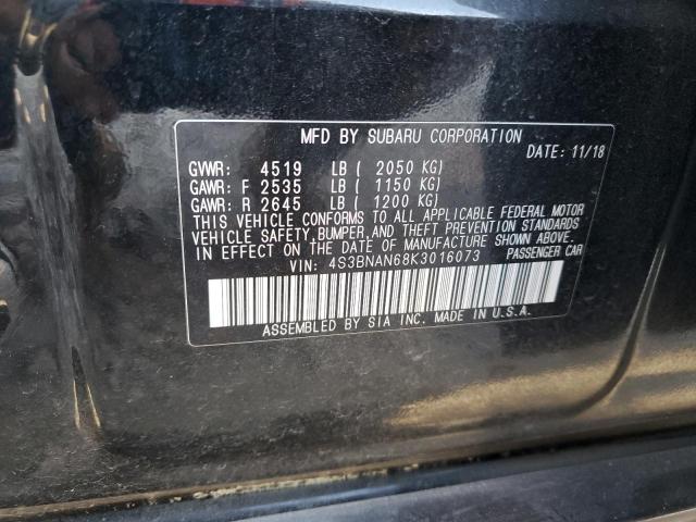 2019 SUBARU LEGACY 2.5I LIMITED - 4S3BNAN68K3016073