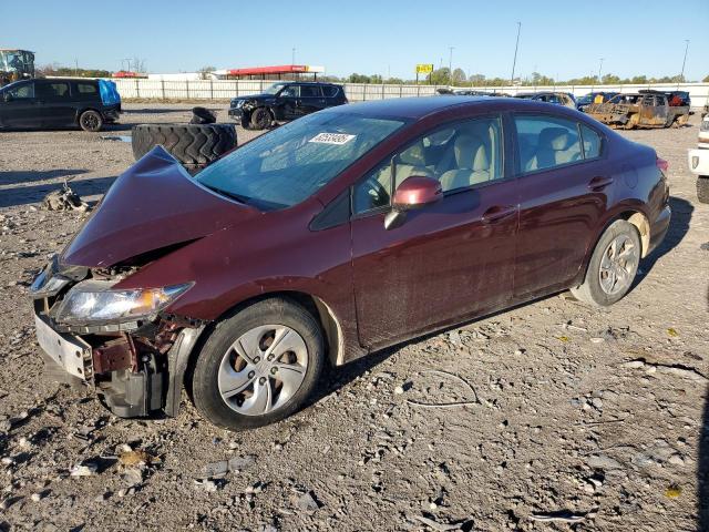 Global Auto Auctions: 2013 HONDA CIVIC LX