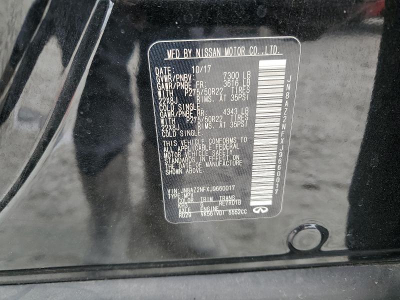 2018 INFINITI QX80 BASE - JN8AZ2NFXJ9660017