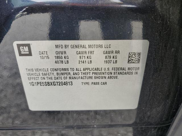 2016 CHEVROLET CRUZE LIMI - 1G1PE5SBXG7204813