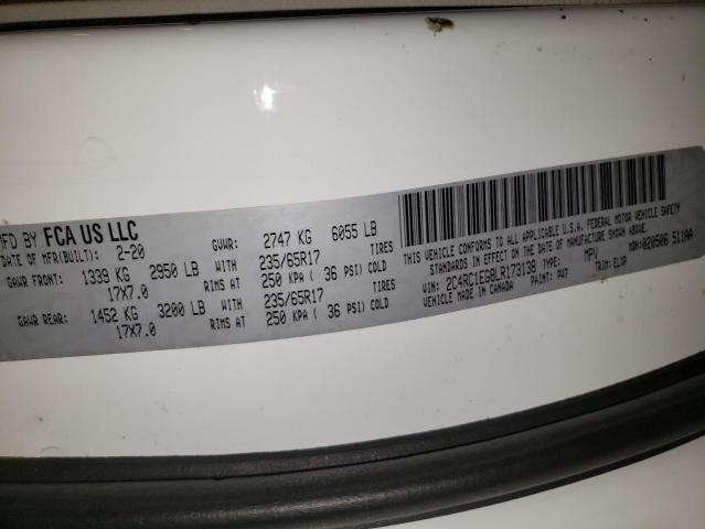 2020 CHRYSLER PACIFICA T #3302708060