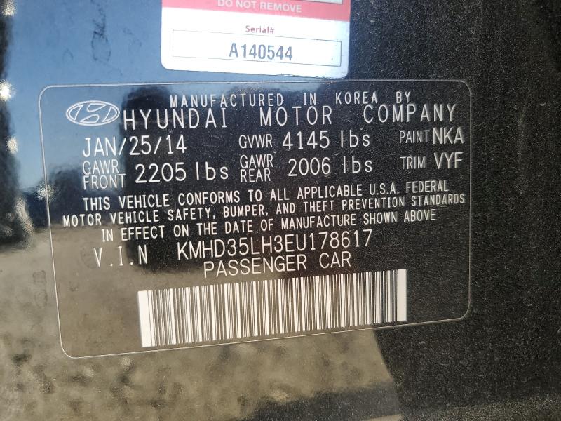 2014 HYUNDAI ELANTRA GT - KMHD35LH3EU178617