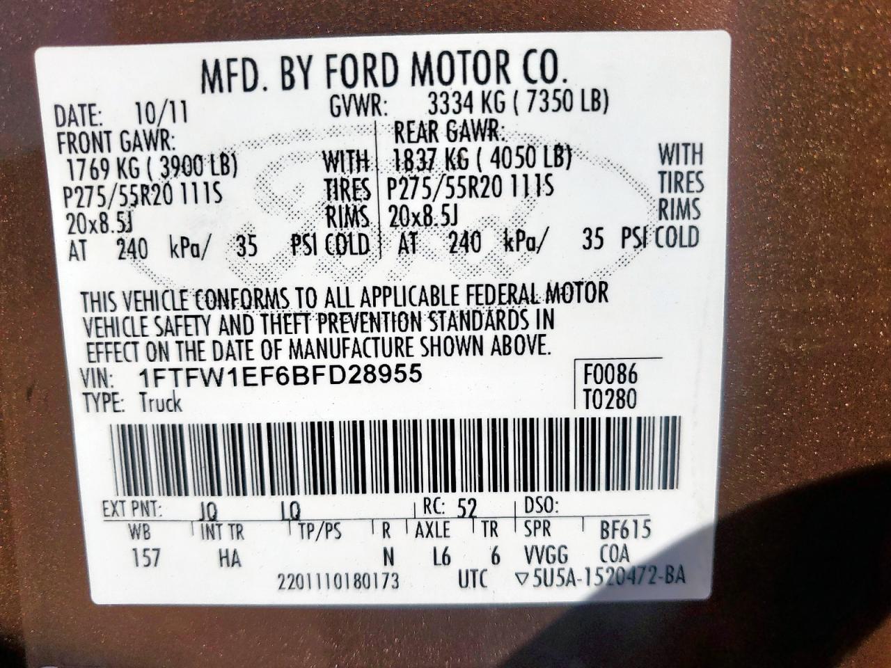 FORD F-150 SUPERCREW