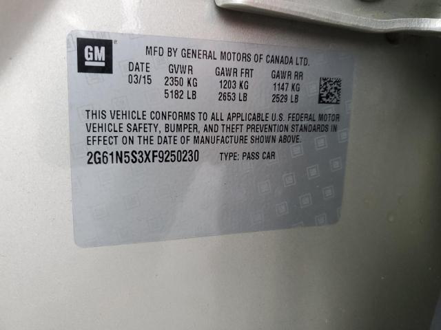 2015 CADILLAC XTS LUXURY - 2G61N5S3XF9250230