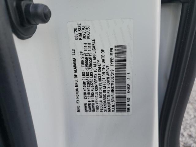 2021 HONDA ODYSSEY TO #3296283412