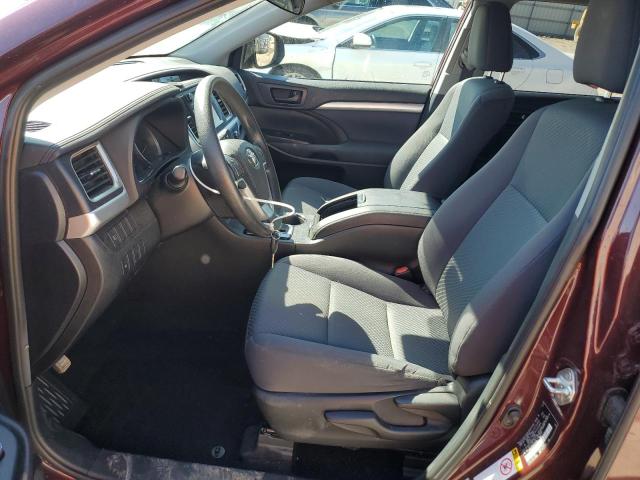 2019 TOYOTA HIGHLANDER - 5TDBZRFH1KS747526