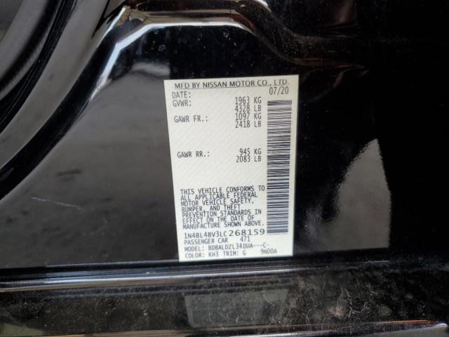 2020 NISSAN ALTIMA S - 1N4BL4BV3LC268159