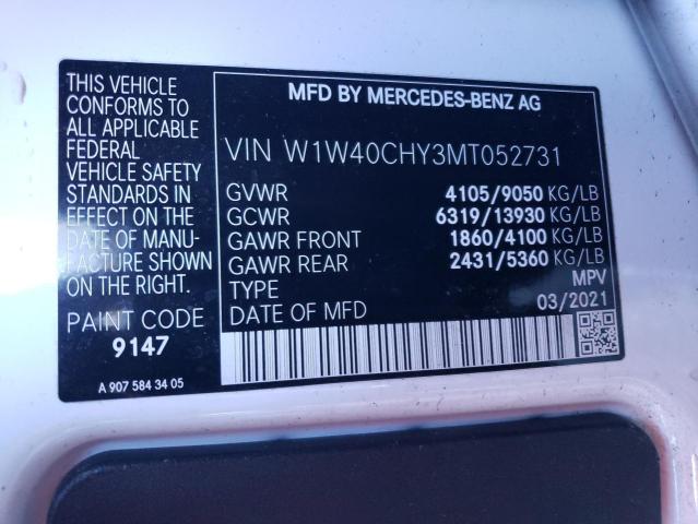 2021 MERCEDES-BENZ SPRINTER 2 #3286499199