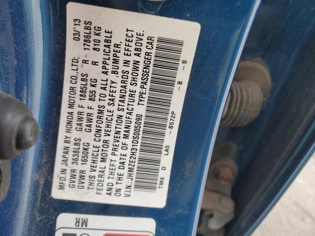 2013 HONDA INSIGHT #3282470604