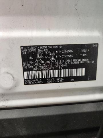 2019 TOYOTA RAV4 XLE - JTMP1RFV6KD504972