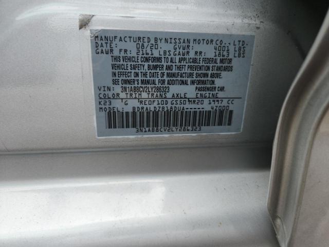 2020 NISSAN SENTRA SV - 3N1AB8CV2LY286323