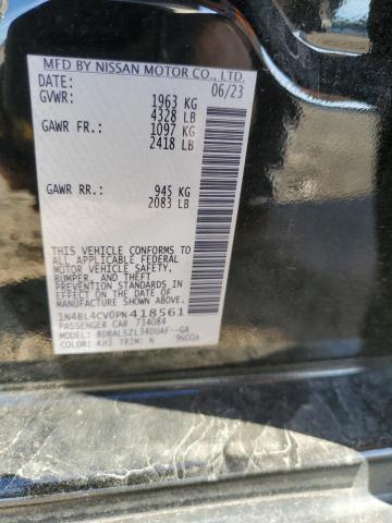 2023 NISSAN ALTIMA SR - 1N4BL4CV0PN418561