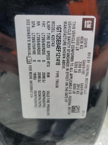 2014 GMC SIERRA K25 - 1GT125E84EF121418