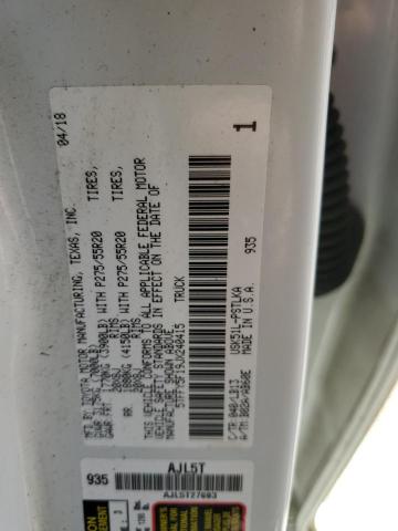 2018 TOYOTA TUNDRA CRE - 5TFFY5F19JX240415