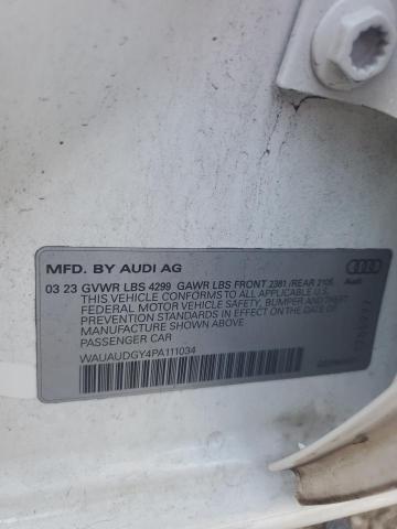 2023 AUDI A3 PREMIUM WAUAUDGY4PA111034