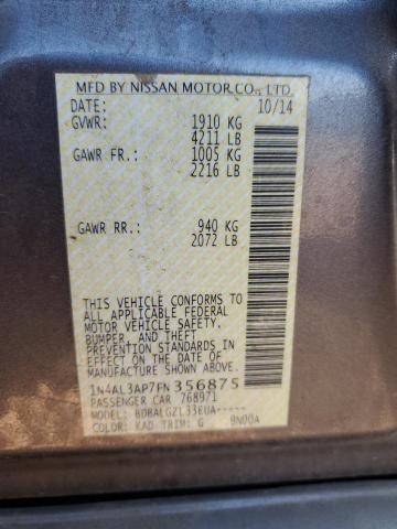 2015 NISSAN ALTIMA - 1N4AL3AP7FN356875