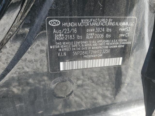 2017 HYUNDAI ELANTRA SE - 5NPD84LF2HH123251