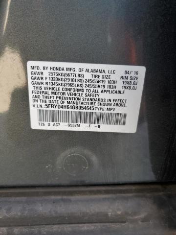 2016 ACURA MDX TECHNOLOGY - 5FRYD4H64GB054645