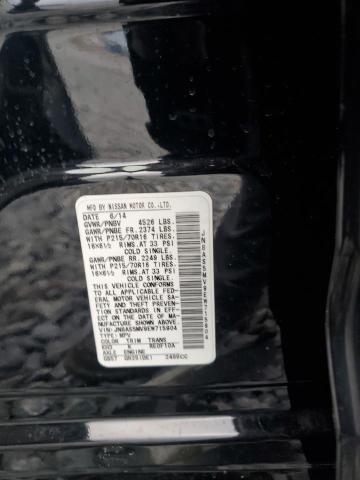 2014 NISSAN ROGUE SELE - JN8AS5MV9EW715904