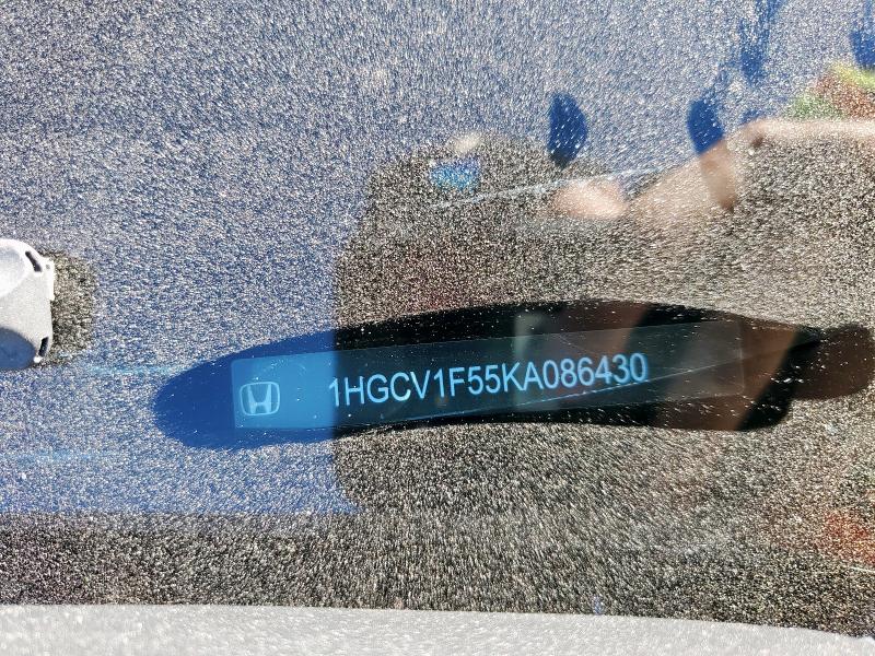 2019 HONDA ACCORD EXL #3303939687