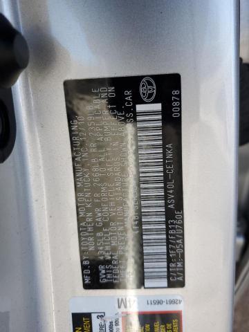 2011 TOYOTA CAMRY BASE - 4T4BF3EK3BR162821