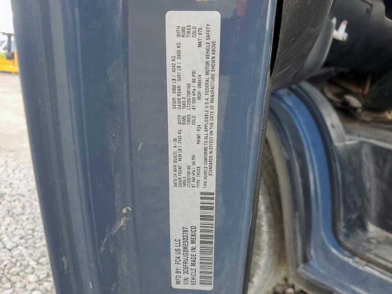 2021 RAM PROMASTER #3304634966