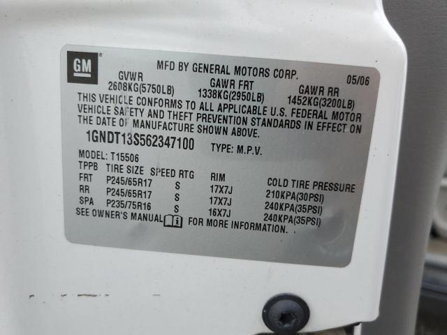 2006 CHEVROLET TRAILBLAZE #3315799349