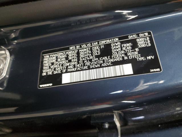 2018 VOLVO XC90 T6 #3281643423
