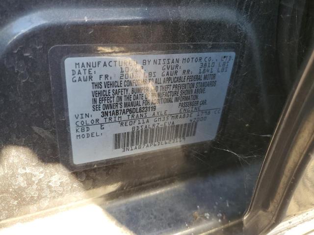 2013 NISSAN SENTRA S - 3N1AB7AP6DL623119