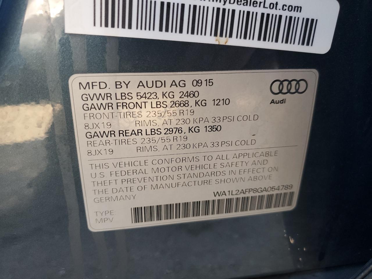 AUDI Q5 PREMIUM PLUS