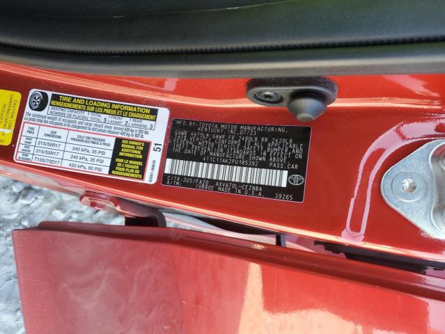 2023 TOYOTA CAMRY LE 4T1C11AK2PU185392