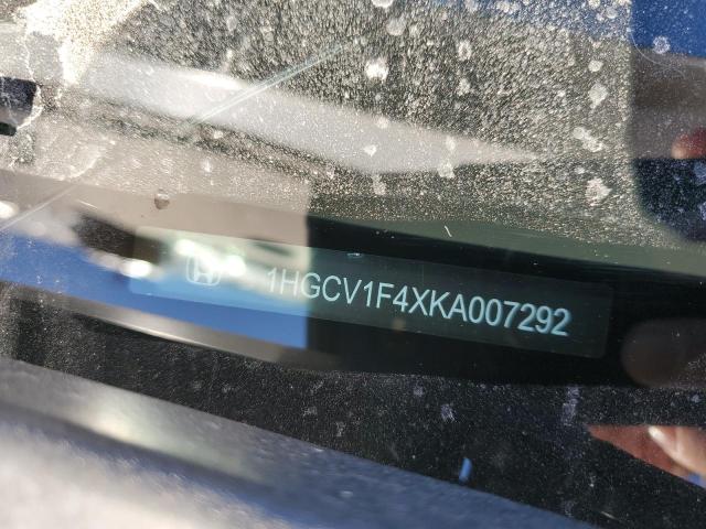 2019 HONDA ACCORD EX #3301614640