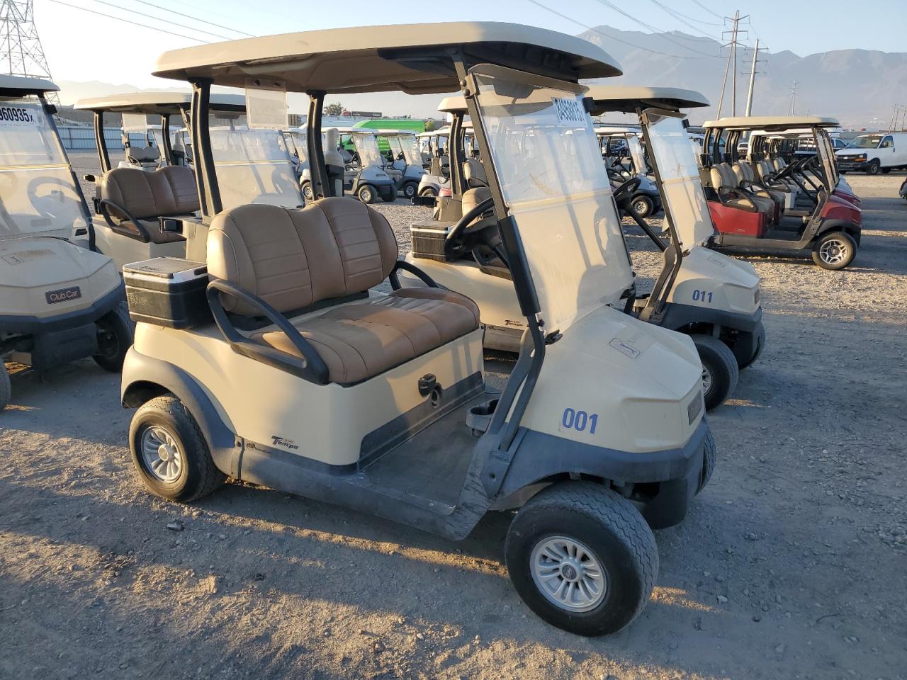 Lot #3262146612 2020 CLUB CAR TEMPO LITHIUM