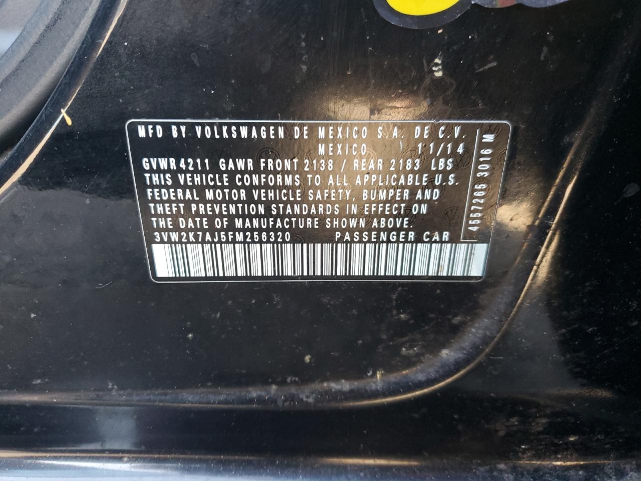 VOLKSWAGEN JETTA BASE