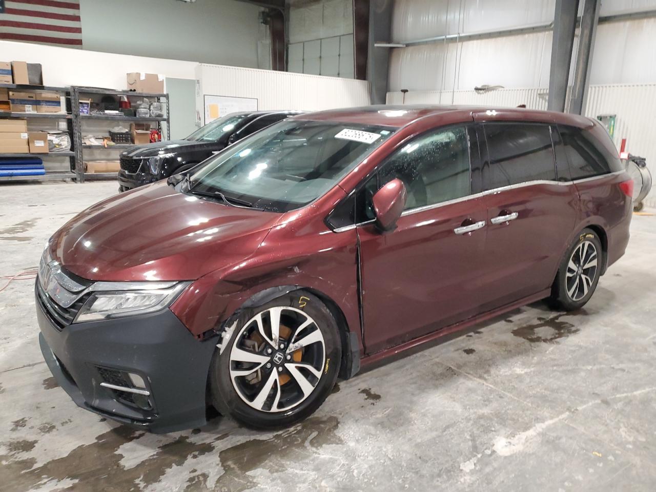 Lot #3305373299 2018 HONDA ODYSSEY ELITE