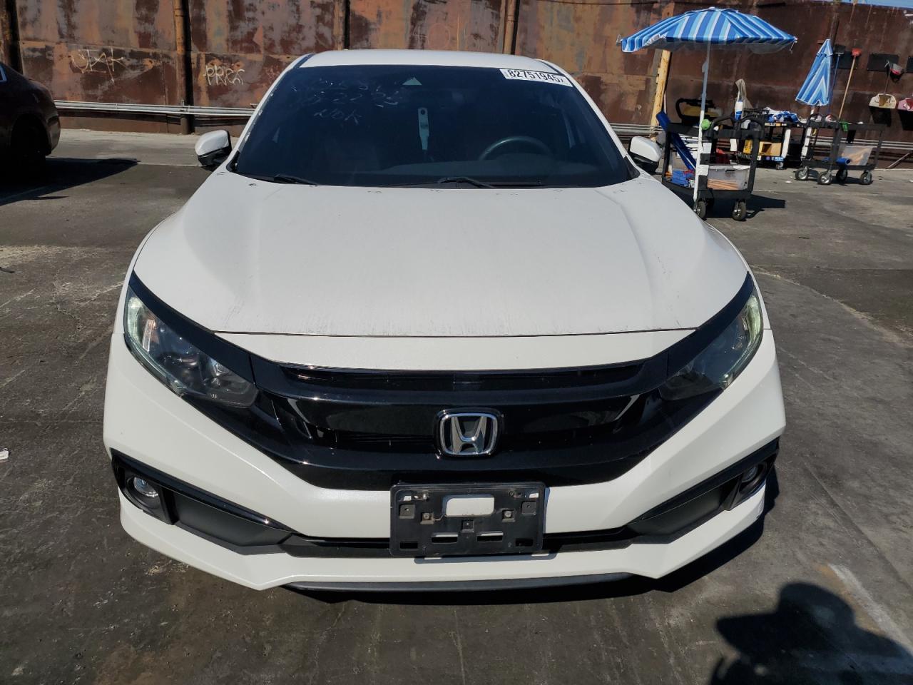 Lot #3302743011 2020 HONDA CIVIC SPOR
